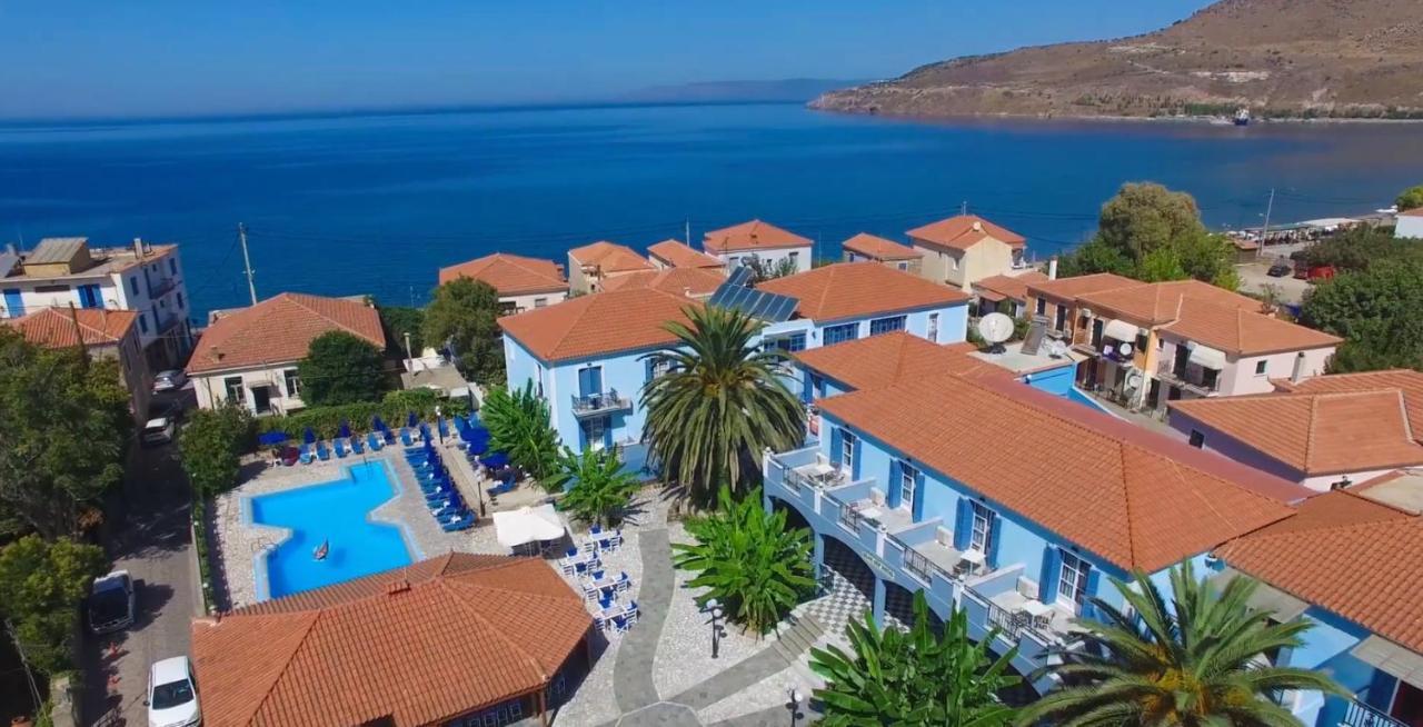 Blue Sky Hotel - Petra - Lesvos - Greece Bagian luar foto