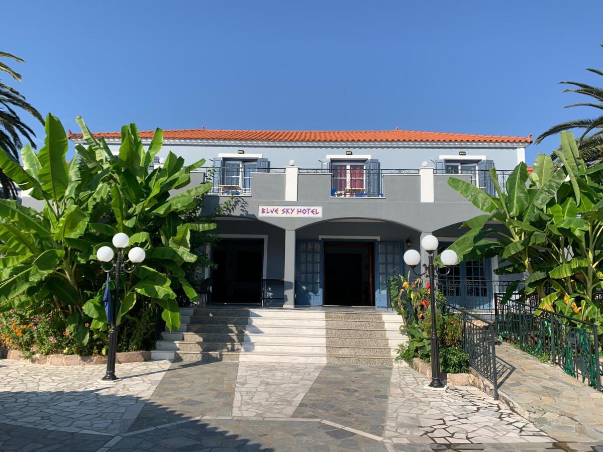 Blue Sky Hotel - Petra - Lesvos - Greece Bagian luar foto