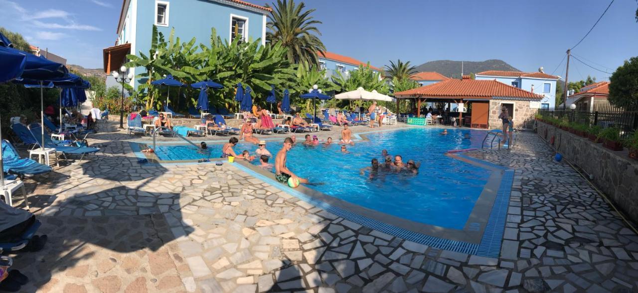 Blue Sky Hotel - Petra - Lesvos - Greece Bagian luar foto