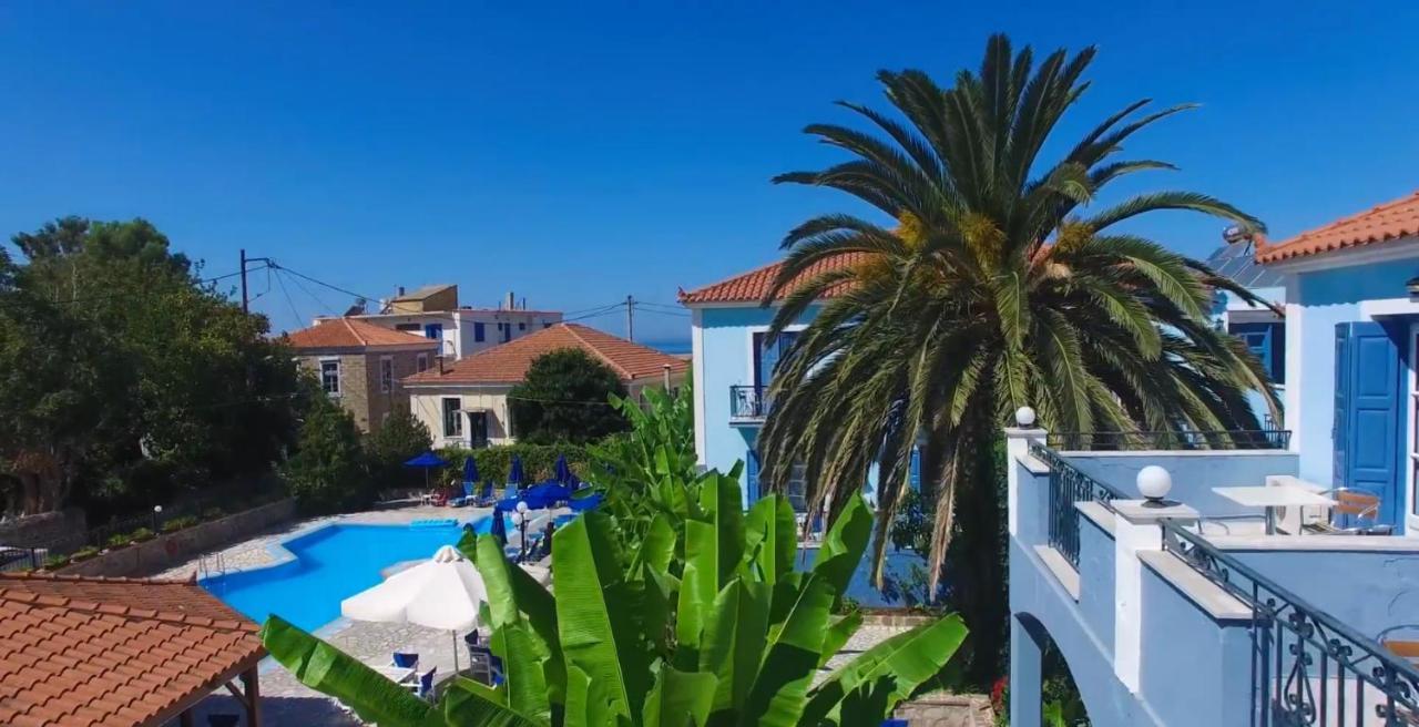 Blue Sky Hotel - Petra - Lesvos - Greece Bagian luar foto