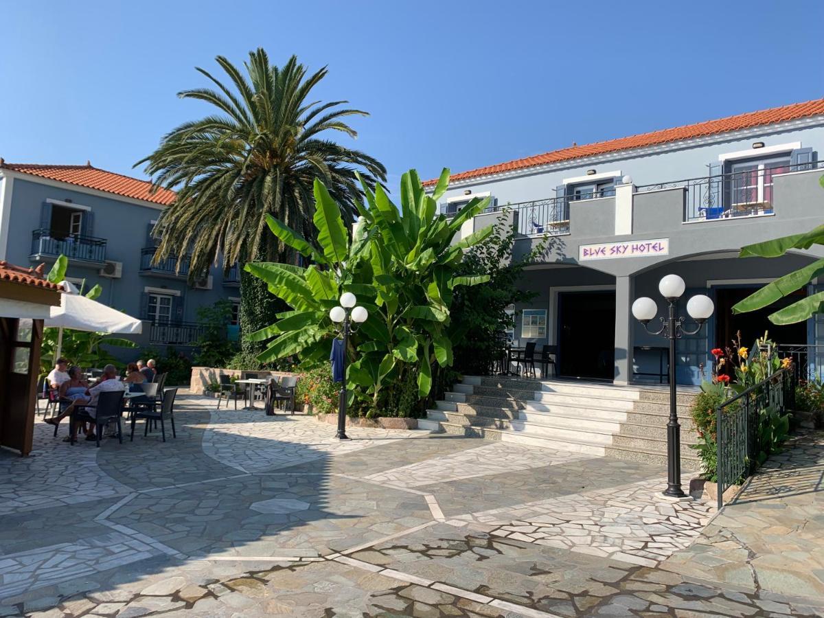 Blue Sky Hotel - Petra - Lesvos - Greece Bagian luar foto