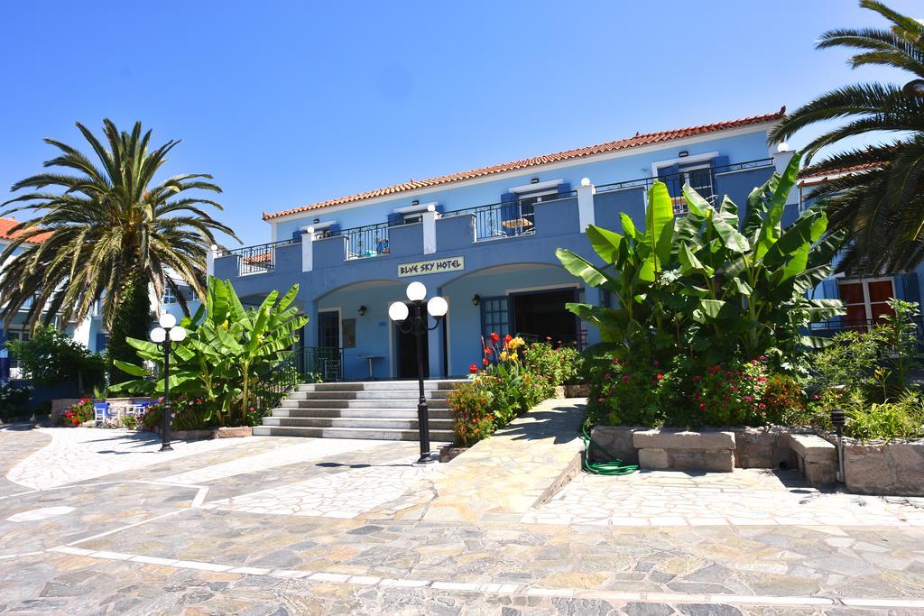 Blue Sky Hotel - Petra - Lesvos - Greece Bagian luar foto