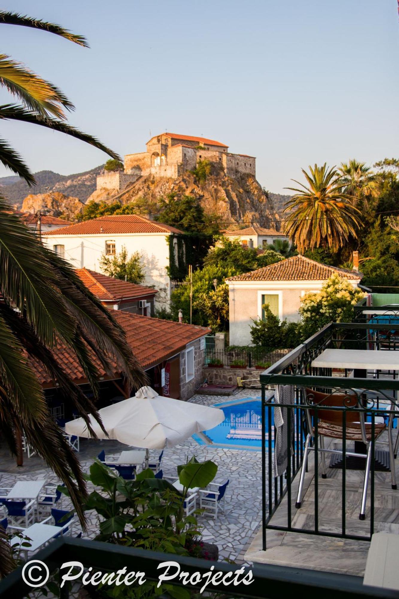 Blue Sky Hotel - Petra - Lesvos - Greece Bagian luar foto