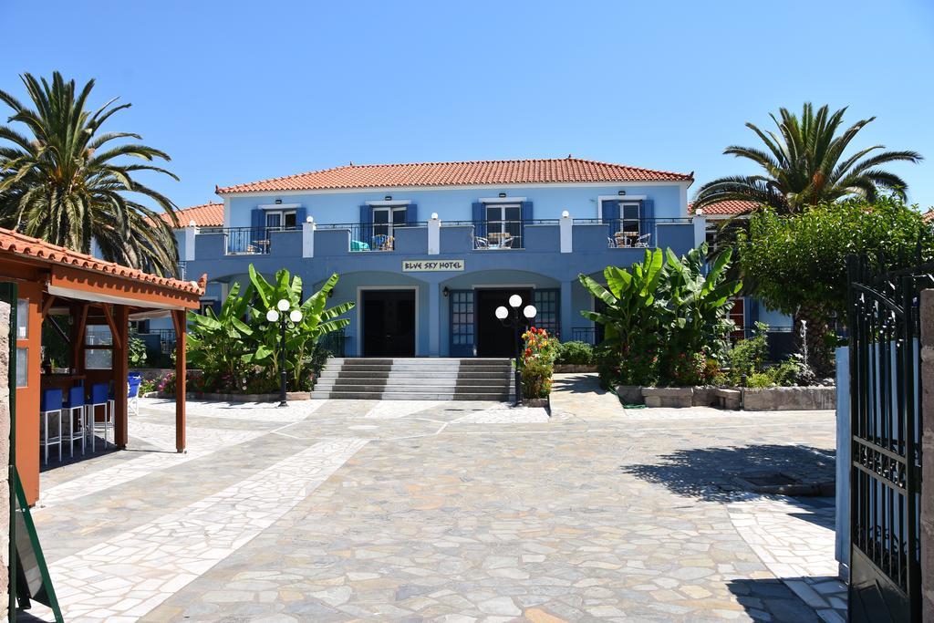 Blue Sky Hotel - Petra - Lesvos - Greece Bagian luar foto