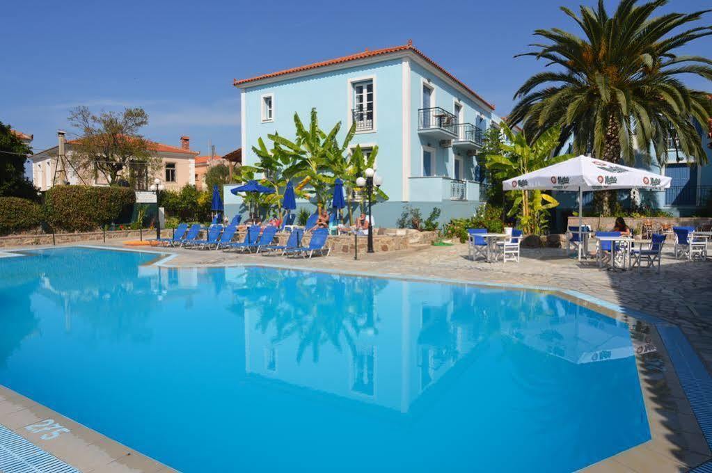 Blue Sky Hotel - Petra - Lesvos - Greece Bagian luar foto
