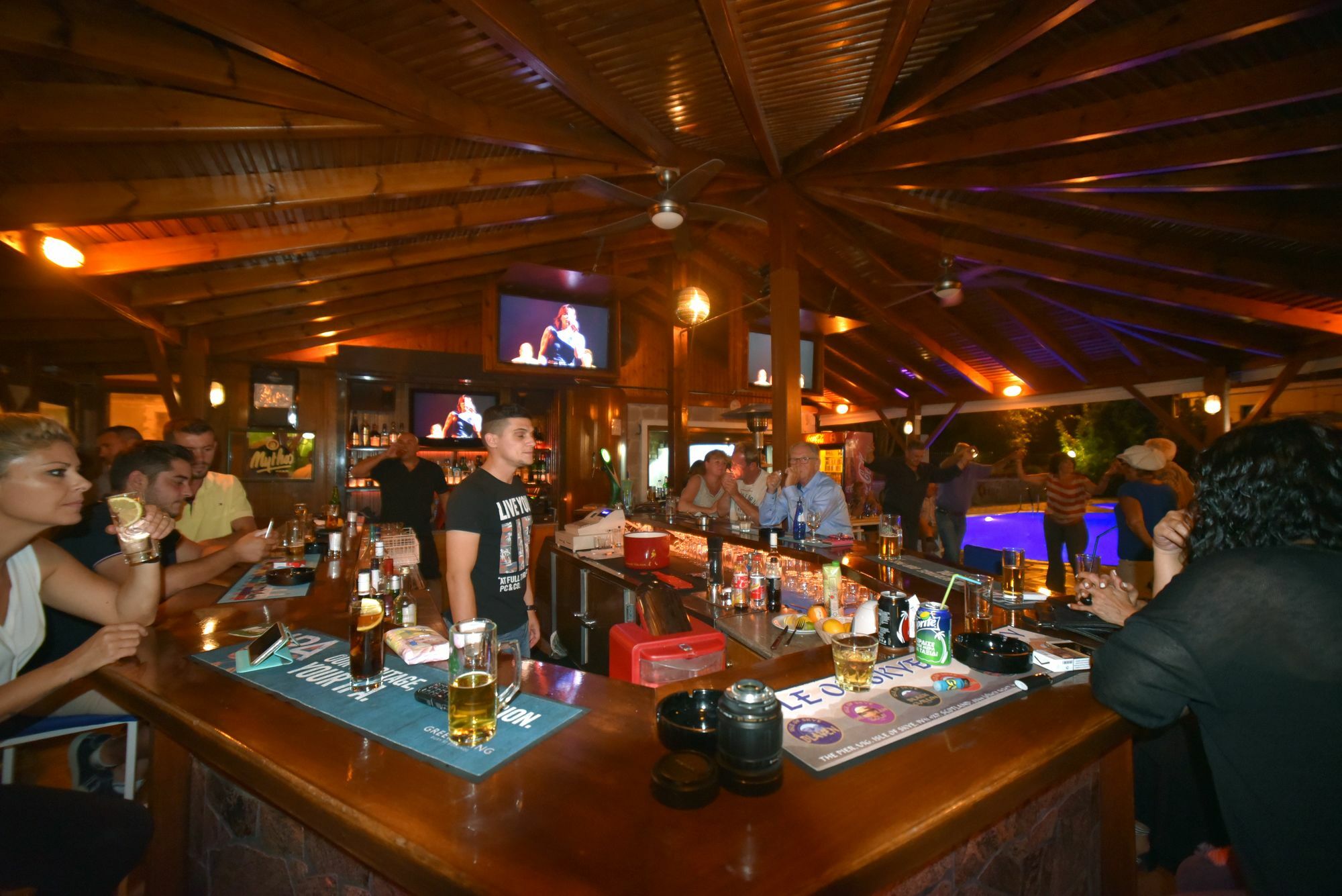 Blue Sky Hotel - Petra - Lesvos - Greece Bagian luar foto