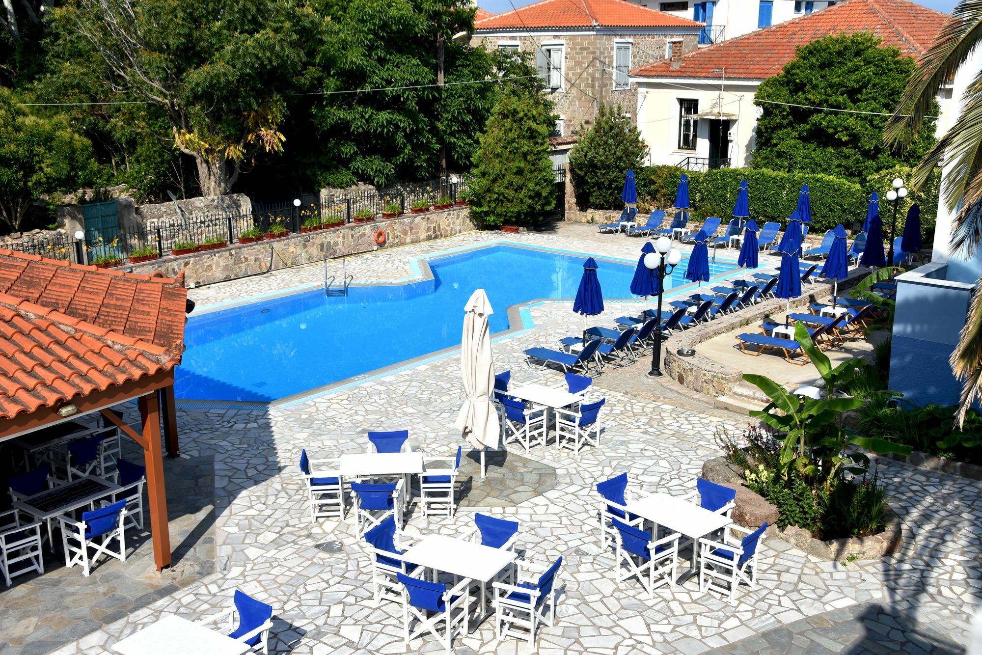 Blue Sky Hotel - Petra - Lesvos - Greece Bagian luar foto
